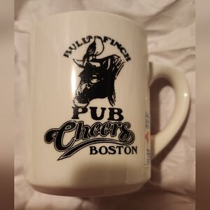 Bull & Finch Pub Cheers Boston White Mug